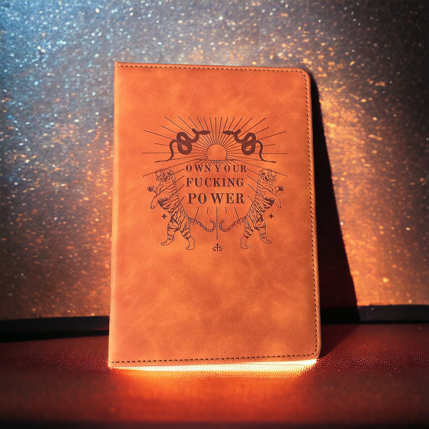 Own Your Fucking Power Vegan Journal