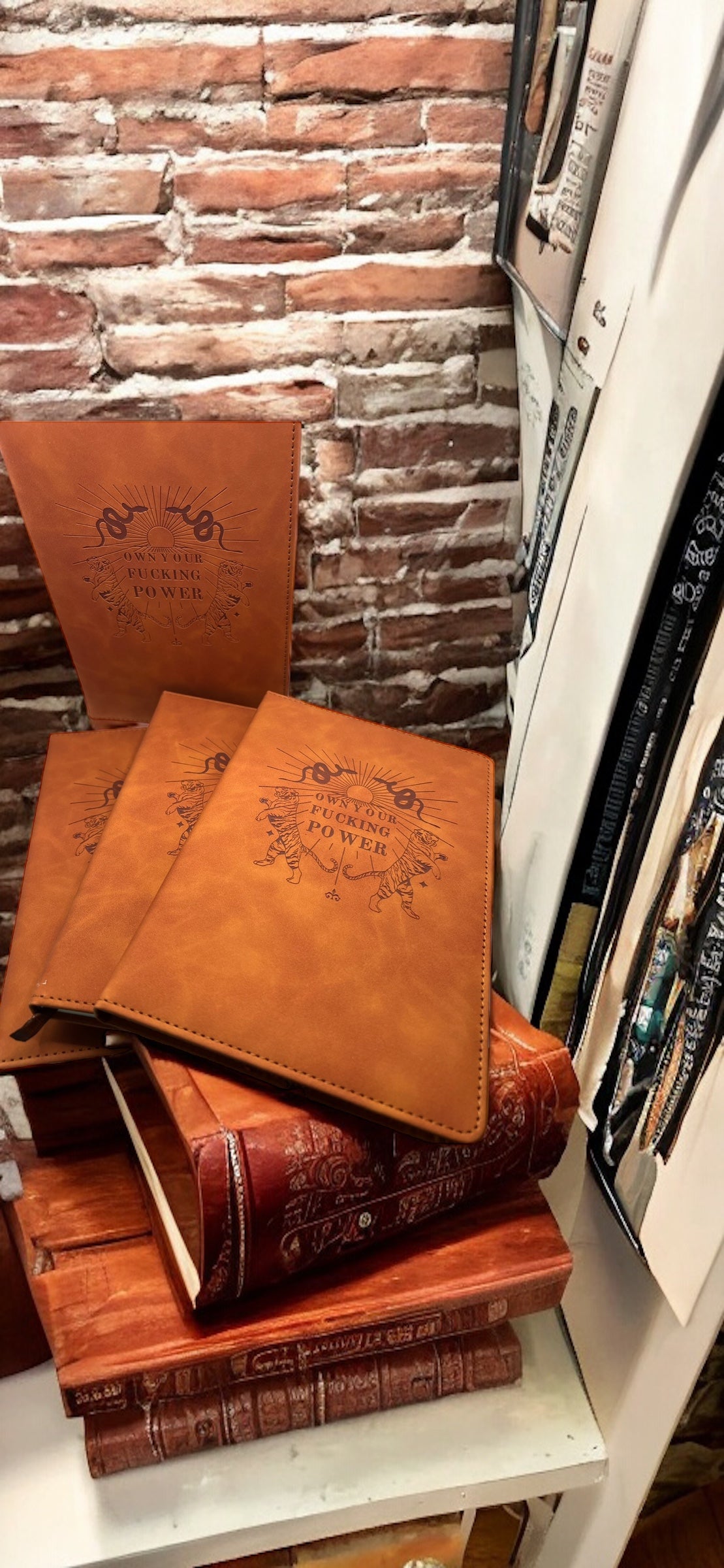 Own Your Fucking Power Vegan Journal